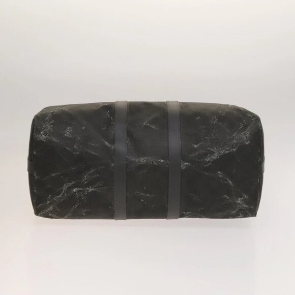 LOUIS VUITTON Damier Carbon Keepall 45 Boston Bag Black - Picture 6 of 16